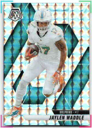 Jaylen Waddle 2025 Panini Mosaic Mosaic Dolphins