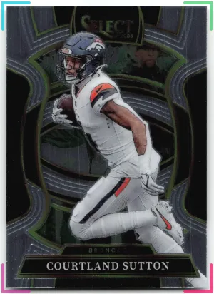Courtland Sutton 2025 Panini Select Broncos