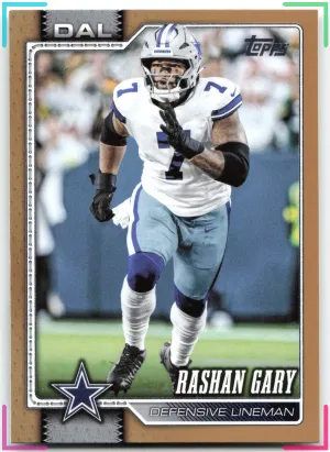 Rashan Gary 2026 Topps Flagship Gold #/2026 Cowboys