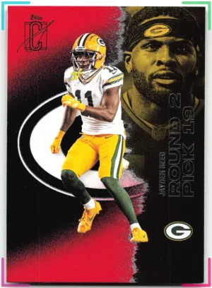 Jayden Reed 2025 Topps Signature Class Red & Black Packers