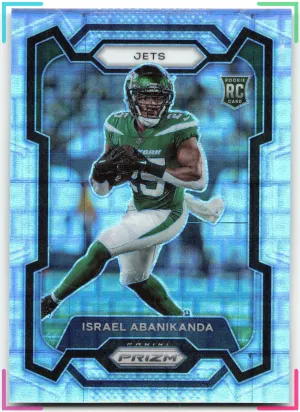 Israel Abanikanda 2023 Panini Prizm Pandora #/400 Jets