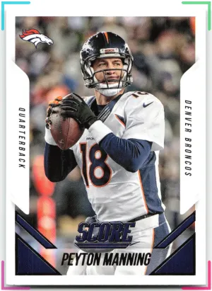 Peyton Manning 2015 Score Broncos
