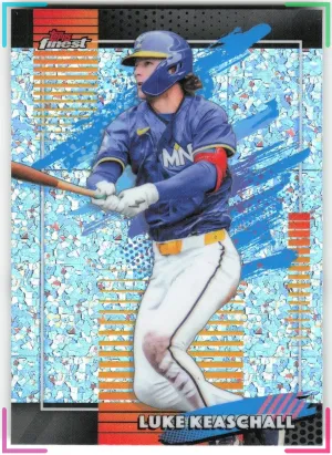 Luke Keaschall 2026 Finest Mini-Diamond Refractor Twins