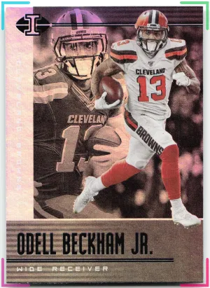 Odell Beckham Jr. 2019 Panini Illusions Browns