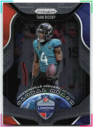Tank Bigsby 2025 Panini Prizm Global Reach Jaguars