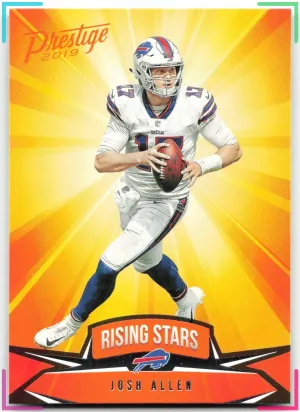Josh Allen 2019 Panini Prestige Rising Stars Bills