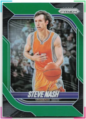 Steve Nash 2025-26 Panini Prizm Green Prizm Suns