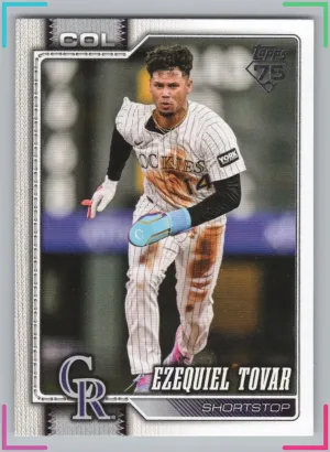 Ezequiel Tovar 2026 Topps Rockies