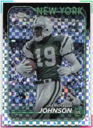 Keyshawn Johnson 2024 Topps Chrome X-Fractor Jets