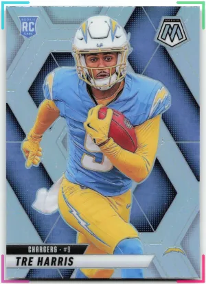 Tre Harris RC 2025 Panini Mosaic Silver Chargers