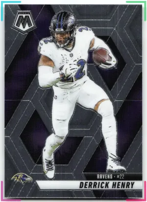 Derrick Henry 2025 Panini Mosaic Ravens