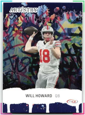 Will Howard 2025 SAGE Artistry Buckeyes