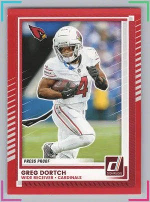 Greg Dortch 2025 Donruss Press Proofs Red Cardinals