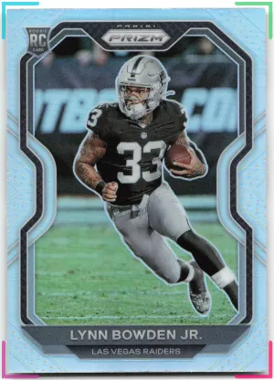 Lynn Bowden Jr. RC 2020 Panini Prizm Prizm Raiders