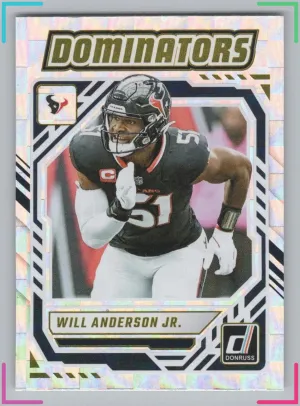 Will Anderson Jr. 2025 Donruss Dominators Texans
