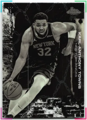 Karl-Anthony Towns 2025-26 Topps Chrome Cactus Jack Knicks
