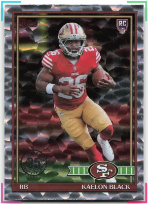 Kaelon Black RC 2026 Topps Flagship 1991 35th Anniversary Rookies Crackle