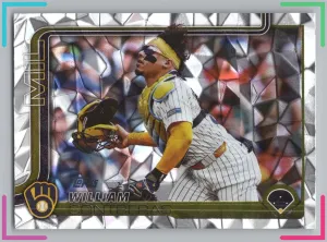 William Contreras 2025 Topps Diamante Foil Brewers