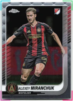 Alexey Miranchuk 2025 Topps Chrome MLS Atlanta United