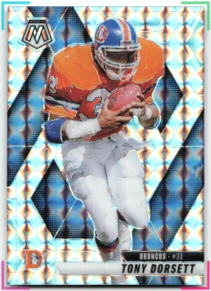 Tony Dorsett 2025 Panini Mosaic Silver Broncos