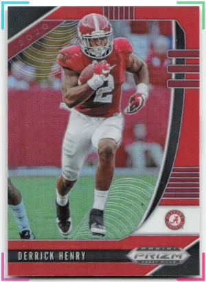 Derrick Henry 2020 Panini Prizm Draft Picks Prizm Red Crimson Tide
