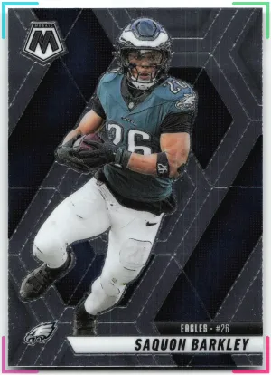 Saquon Barkley 2025 Panini Mosaic Eagles