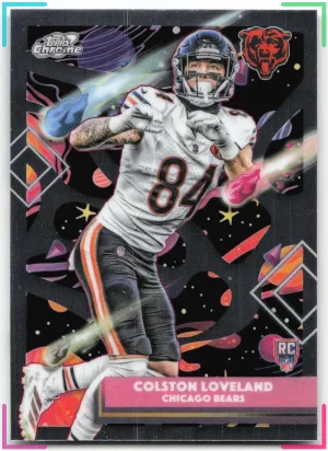 Colston Loveland RC 2025 Topps Chrome Cosmic Bears