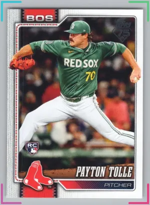 Payton Tolle RC 2026 Topps Red Sox
