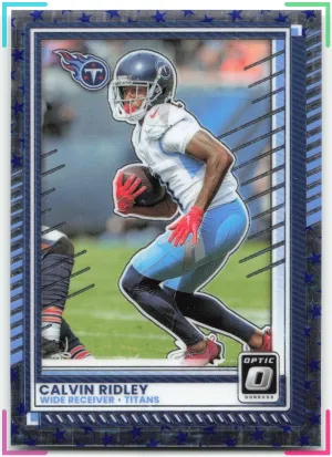 Calvin Ridley 2025 Donruss Optic Stars Titans