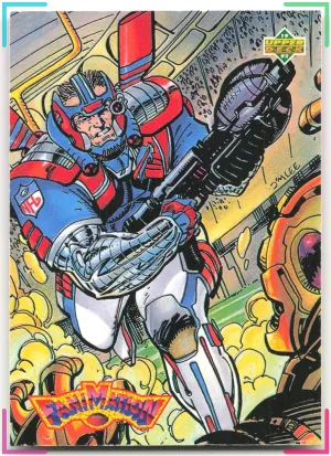 Jim Kelly 1992 Upper Deck NFL Fanimation Bills