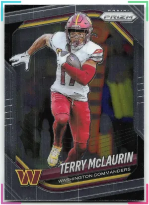 Terry McLaurin 2025 Panini Prizm Commanders