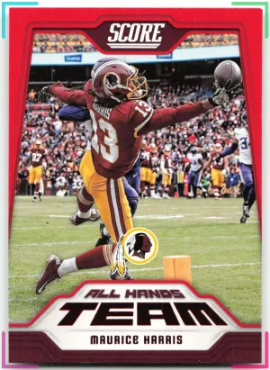 Maurice Harris 2018 Score All Hands Team Red Redskins