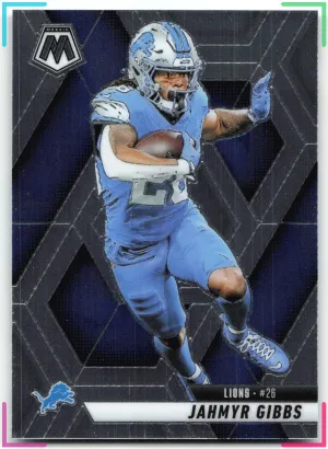 Jahmyr Gibbs 2025 Panini Mosaic Lions