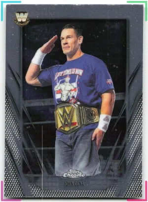 John Cena 2026 Topps Chrome WWE
