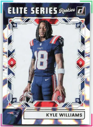 Kyle Williams 2025 Donruss Elite Series Rookies Patriots