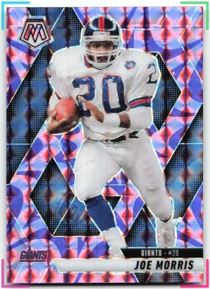 Joe Morris 2025 Panini Mosaic Mosaic Reactive Purple Giants