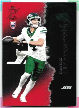 Brady Cook RC 2025 Topps Signature Class Red & Black Jets
