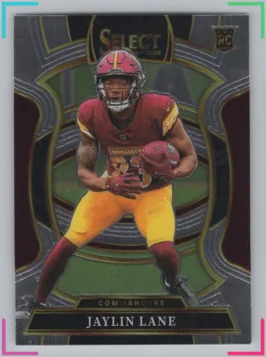 Jaylin Lane RC 2025 Panini Select Commanders