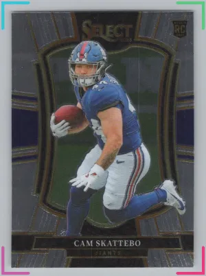 Cam Skattebo RC 2025 Panini Select Giants