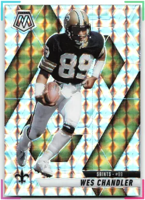 Wes Chandler 2025 Panini Mosaic Silver Saints