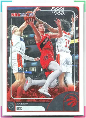 Gradey Dick 2025-26 Hoops Raptors