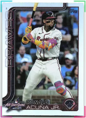 Ronald Acuña Jr. 2025 Topps Update 2025 All-Star Game Braves