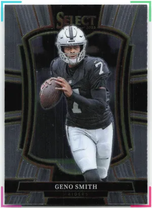 Geno Smith 2025 Panini Select Raiders