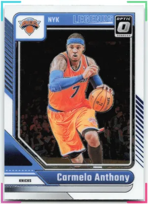 Carmelo Anthony 2024-25 Donruss Optic Knicks