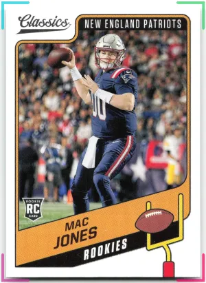 Mac Jones RC 2021 Panini Classics Patriots