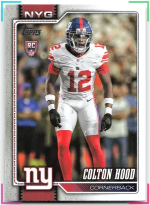Colton Hood RC 2026 Topps Flagship Giants