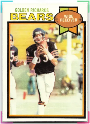 Golden Richards 1979 Topps Bears