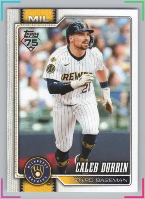 Caleb Durbin 2026 Topps Brewers