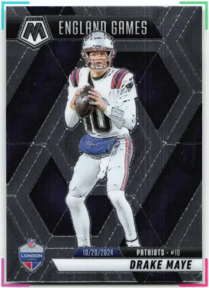 Drake Maye 2025 Panini Mosaic Patriots