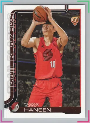 Yang Hansen RC 2025-26 Topps Trail Blazers